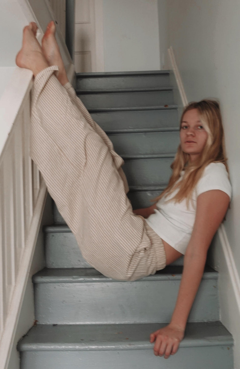 Tan Wide Leg Pants